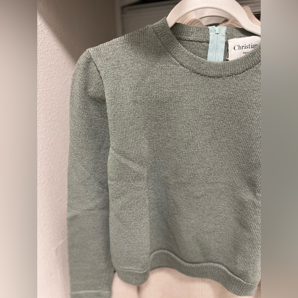 Christian A. New York Vintage Green Sweater